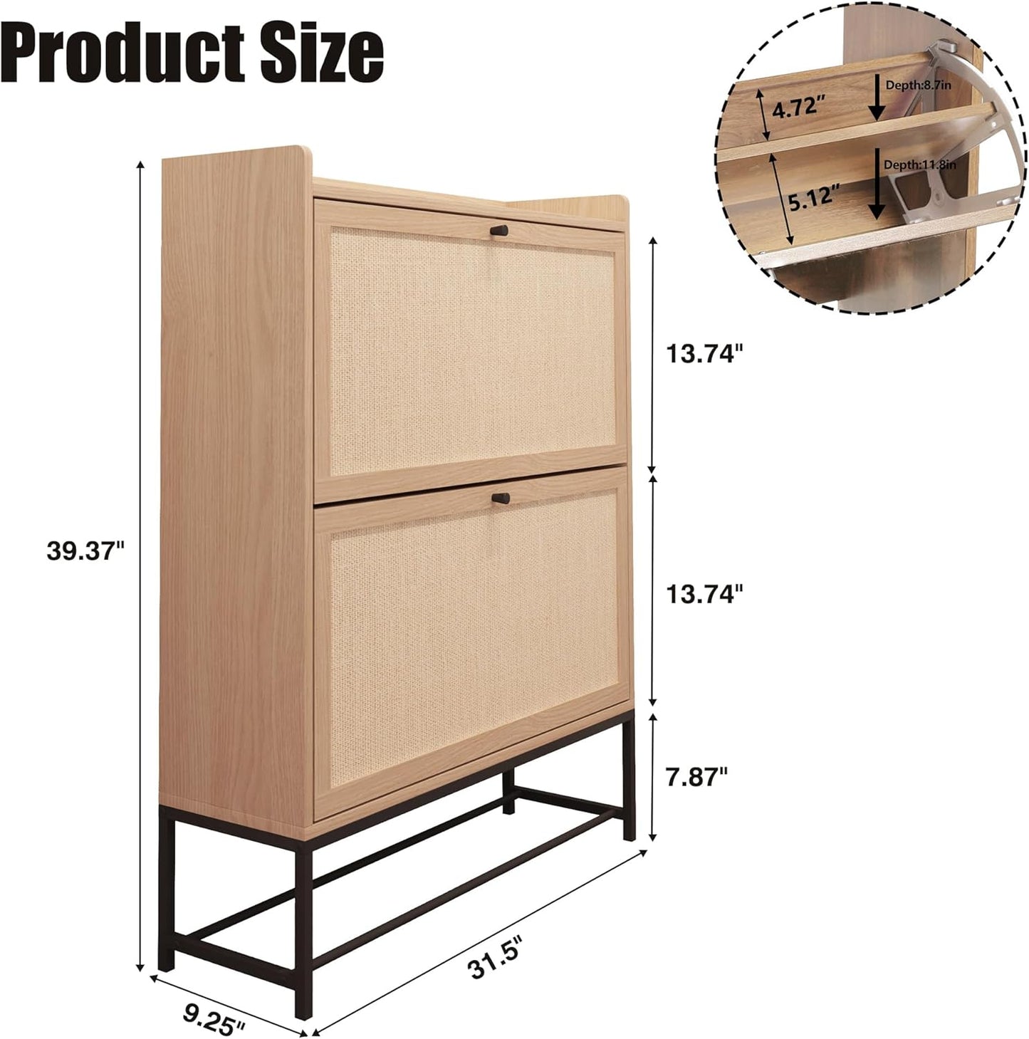 Ganvella Shoe Cabinet