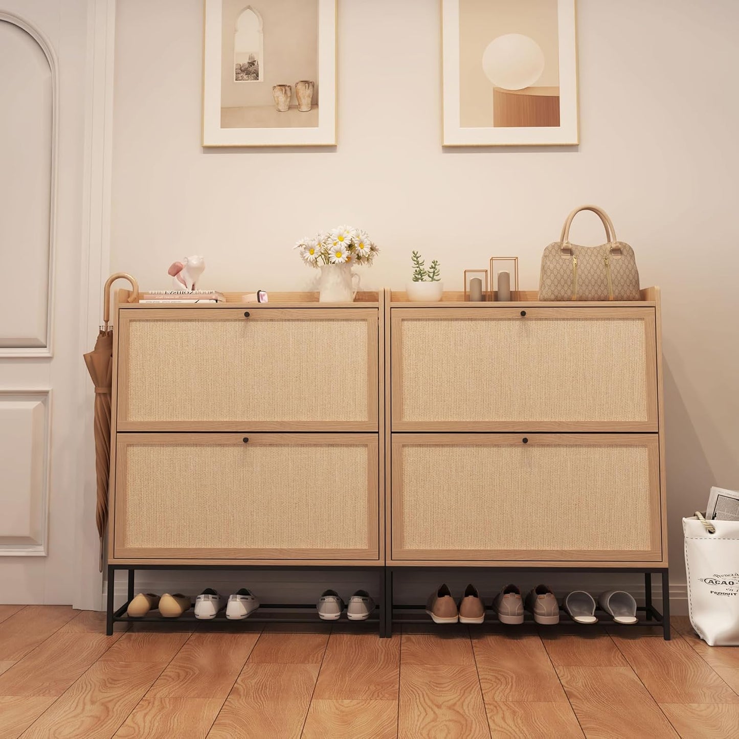 Ganvella Shoe Cabinet