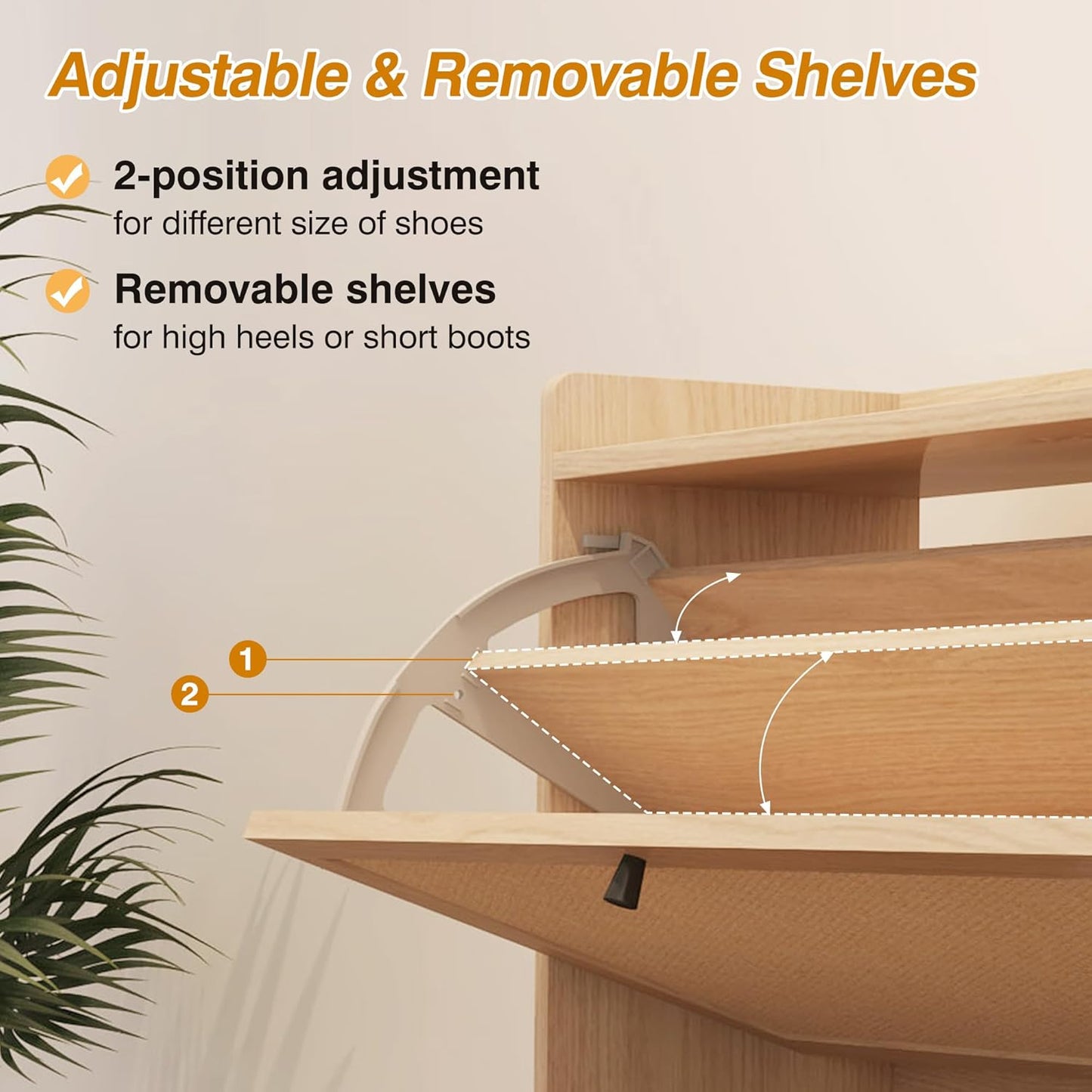 Ganvella Shoe Cabinet