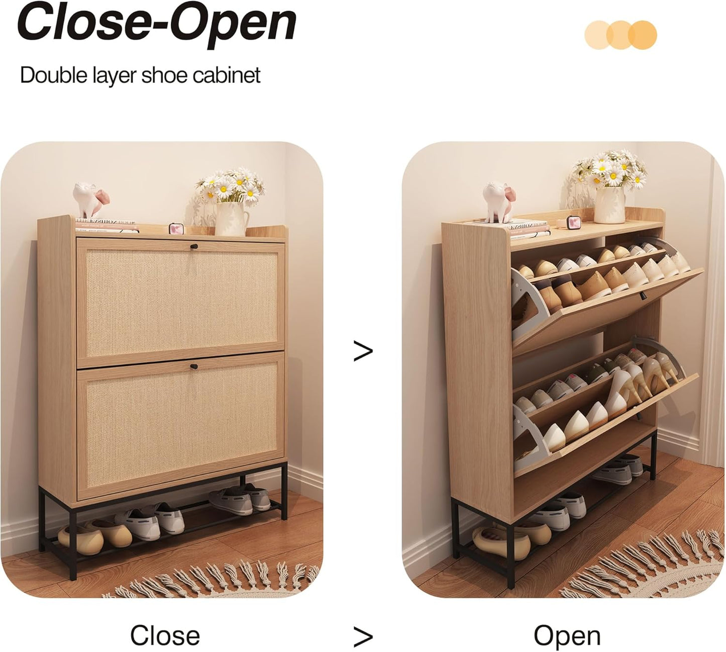 Ganvella Shoe Cabinet
